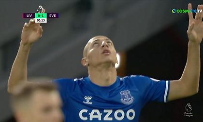 Λίβερπουλ-Έβερτον: Προβάδισμα για τα «ζαχαρωτά» στο 3’ με Ριτσάρλισον! (video)