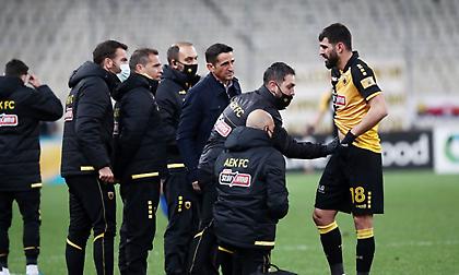 ΑΕΚ-Αστέρας Τρίπολης: Έγινε αναγκαστική αλλαγή ο Ολιβέιρα