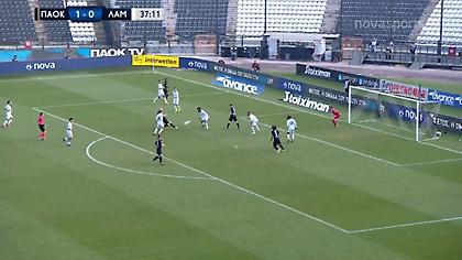 ΠΑΟΚ-Λαμία: Το πέναλτι που ζήτησε ο Κρμέντσικ (video)