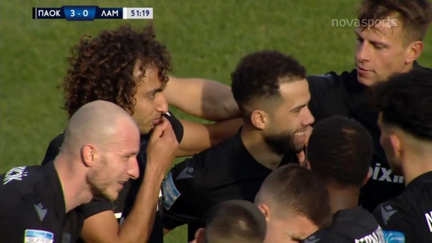 ΠΑΟΚ-Λαμία: Ο Ροντρίγκο δημιούργησε το 3-0 του Ουάρντα (video)