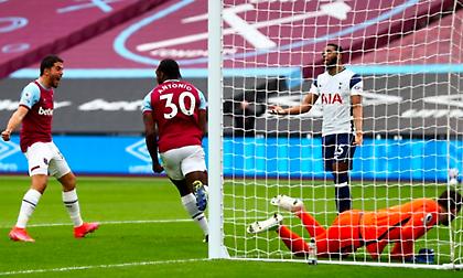 Τα στιγμιότυπα του Γουέστ Χαμ-Τότεναμ