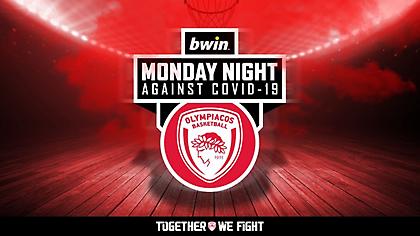 Ολυμπιακός: Με Λαύριο το επόμενο «bwin Monday Night Against Covid-19»
