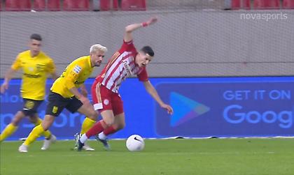 Ολυμπιακός-Άρης: Το πέναλτι που ζήτησε ο Βρουσάι (video)