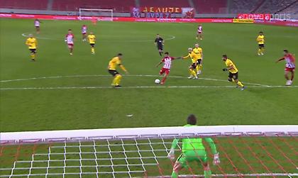 Ολυμπιακός-Άρης: Το άστοχο σουτ του Τιάγκο Σίλβα (video)