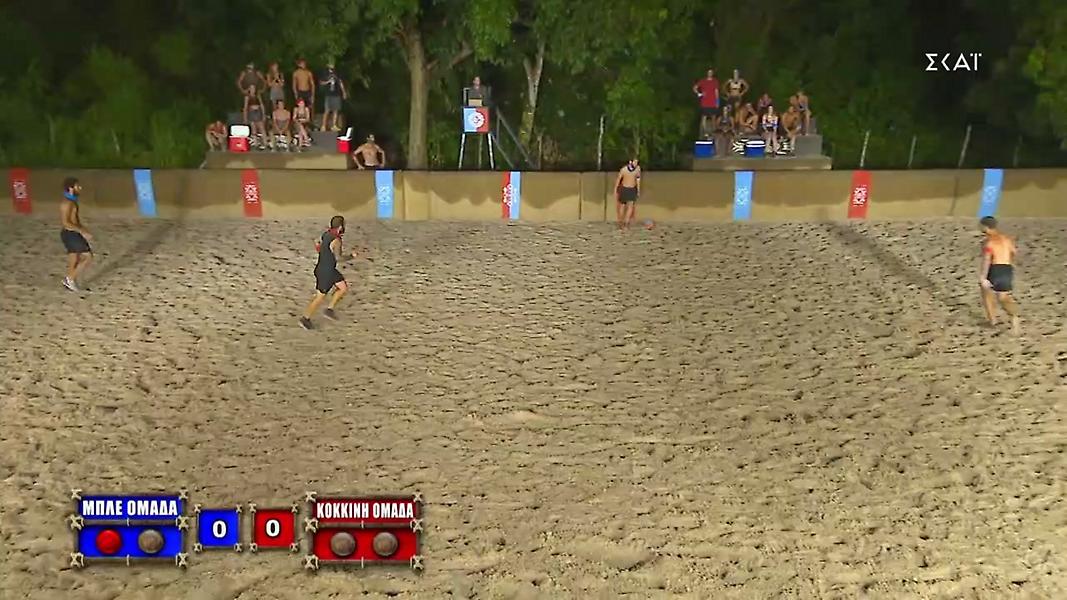 Survivor: Μεγάλη μπάλα και νίκη για τους Μπλε