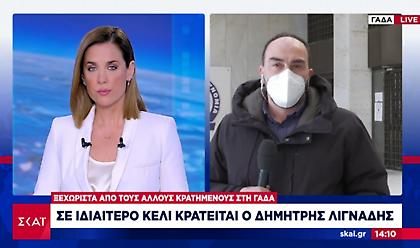 Μόνος του σε ξεχωριστό κελί στη ΓΑΔΑ ο Λιγνάδης- Αρνείται τις κατηγορίες