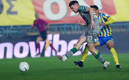 Παναιτωλικός-Παναθηναϊκός: Τρoμερή διπλή χαμένη ευκαιρία του «τριφυλλιού» για το 1-1 (video)