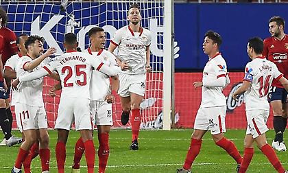 «Άλωσε» την Παμπλόνα και ονειρεύεται τίτλο η Σεβίλλη!