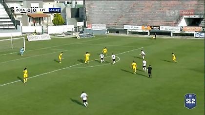 Δόξα Δράμας-Εργοτέλης: Προβάδισμα για τους γηπεδούχους με γκολάρα του Μενσά (video)