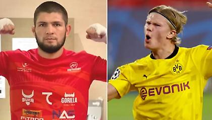 Ο Χάαλαντ χάρισε τη φανέλα του στον Νουρμαγκομέντοφ (pic)