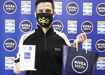 Ο Μπερτόλιο παρέλαβε το βραβείο για το Best Goal της 15ης αγωνιστικής