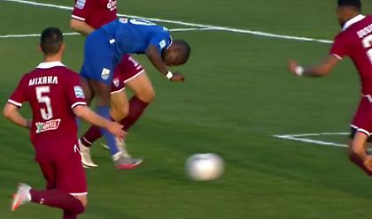 ΑΕΛ-Λαμία: Παραλίγο το 0-1 με αυτογκόλ του Ζίζιτς!