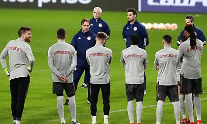 Πρόβα πρόκρισης για τον Ολυμπιακό στην Ολλανδία (pics)