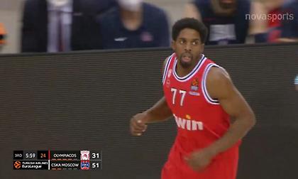 ΟΣΦΠ-ΤΣΣΚΑ: «Ερυθρόλευκη» αντίδραση με μπροστάρη ΜακΚίσικ (video)