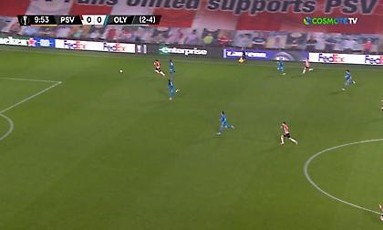 Αϊντχόφεν-Ολυμπιακός: Πρώτη καλή στιγμή για την PSV με τον Ζάχαβι (video)
