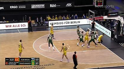 Άλμπα-Παναθηναϊκός: Η τάπα του Μήτογλου στον Λο (video)