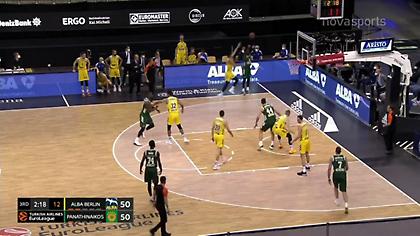 Άλμπα-Παναθηναϊκός: Τα απανωτά τρίποντα του Μακ (video)