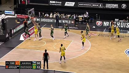 Άλμπα-Παναθηναϊκός: Ο Όγκαστ έσβησε τα… φώτα στον Σίκμα (video)