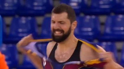 Μπαρτσελόνα-Βιλερμπάν: Έσκισε τη φανέλα του ο Μίροτιτς! (video)