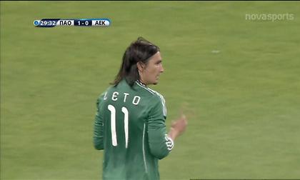 Παναθηναϊκός-ΑΕΚ: Όταν ο Λέτο «εκτελούσε» την Ένωση (video)