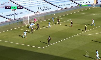 Τα highlights του Μάντσεστερ Σίτι-Γουέστ Χαμ
