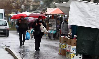 Καιρός σήμερα: Βροχερό σκηνικό και πτώση της θερμοκρασίας – Ποιες περιοχές θα επηρεαστούν