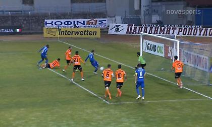 Λαμία-ΠΑΣ Γιάννινα: Τεράστια χαμένη ευκαιρία από τον Αραμπούλι (video)