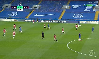 Τα στιγμιότυπα του Τσέλσι - Μάντσεστερ Γιουνάιτεντ