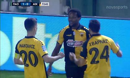 Παναθηναϊκός-ΑΕΚ: Κέρδισε την κόντρα και ισοφάρισε ο Γκαρσία (video)