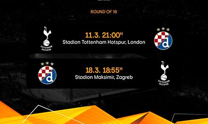 Europa League: Άλλαξε η σειρά των αγώνων στο Τότεναμ – Ντινάμο Ζάγκρεμπ