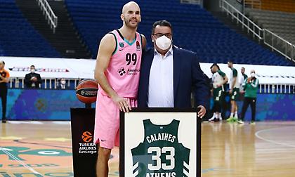 Βράβευσε τον Καλάθη ο Παναθηναϊκός (pics/video)