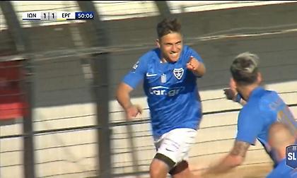 Μαγικό «τσίμπημα» του Πλατέλλα και 2-1 ο Ιωνικός (video)