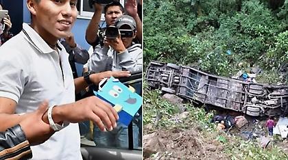 Επιζών της τραγωδίας της Τσαπεκοένσε γλίτωσε και από τροχαίο δυστύχημα λεωφορείου!