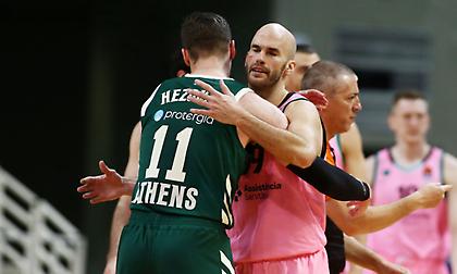 Η παρακάμερα από το Παναθηναϊκός-Μπαρτσελόνα και το ντεμπούτο του Χεζόνια (video)
