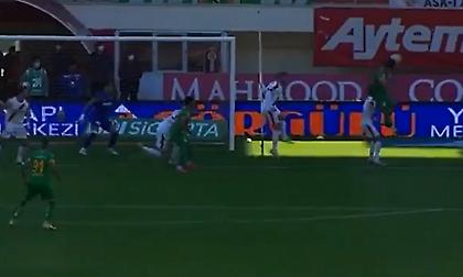 Σκόραρε ο Τζαβέλλας με την Αλάνιασπορ (video)