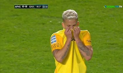 Άρης-Ολυμπιακός: Κάιπερς και Σάσα στις πρώτες μεγάλες ευκαιρίες του ματς! (video)