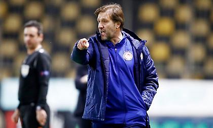 Μαρτίνς: «Ευλογημένος με την ομάδα, σπάνιο το γκολ του Μπουχαλάκη»