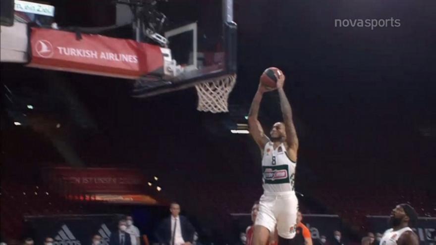 Μπάγερν-Παναθηναϊκός: Κλέψιμο και buzzer beater κάρφωμα Όγκαστ (video)