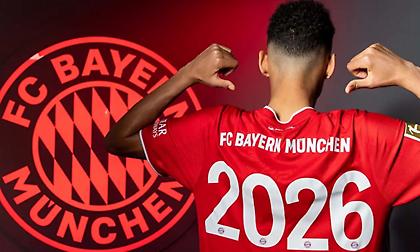 Επίσημο: Στην Μπάγερν μέχρι το 2026 ο Μουσιάλα