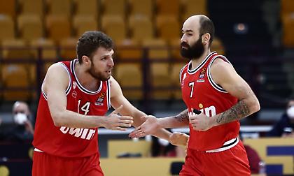 Η βαθμολογία της Ευρωλίγκας: Παραμένει χαμηλά  ο Ολυμπιακός