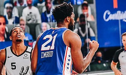 NBA MVP Ladder: Συνεχίζει πρώτος ο «θέλω να καταστρέψω τα πάντα» Εμπίντ