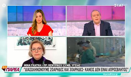Γκάγκα σε ΣΚΑΪ: Διασωληνώνουμε 20αρηδες και 30αρηδες - Κανείς δεν είναι απρόσβλητος