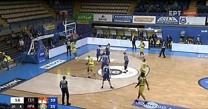 Περιστέρι-Ηρακλής: Εντυπωσιακή φάση από Μάντζαρη-Τζόουνς (video)