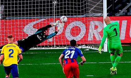 Ισπανία: Τερματοφύλακας εκτέλεσε πέναλτι αλλά το απέκρουσε ο... συνάδελφός του (video)