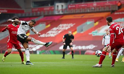 «Κοιμήθηκε» ο Σαλάχ, σουτάρα Λεμίνα και προβάδισμα για Φούλαμ στο «Άνφιλντ»