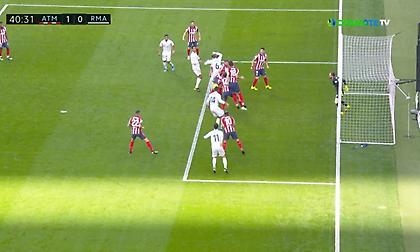 Ατλέτικο-Ρεάλ Μαδρίτης: Το πέναλτι που δεν δόθηκε στη «βασίλισσα» (video)