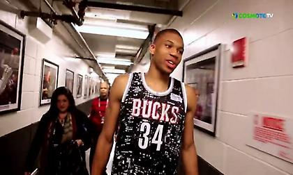 Η παρθενική συμμετοχή του Γιάννη Αντετοκούνμπο σε All Star Game (video)