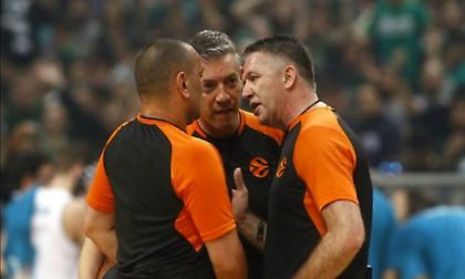 Οι διαιτητές Παναθηναϊκού, Ολυμπιακού στην Ευρωλίγκα