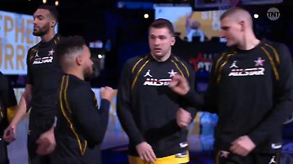 All Star Game: Ο Κάρι… τρόμαξε τον Ντόντσιτς (video)