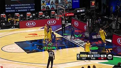 All Star Game: Σούταρε και γύρισε την… πλάτη ο Κάρι (video)